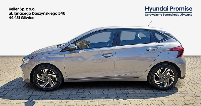 Hyundai i20 cena 64900 przebieg: 10240, rok produkcji 2022 z Garwolin małe 407